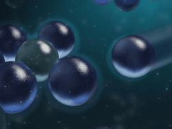 Particles with the same charge should repel each other, but in the right solution, they can attract, causing hexagonal clusters